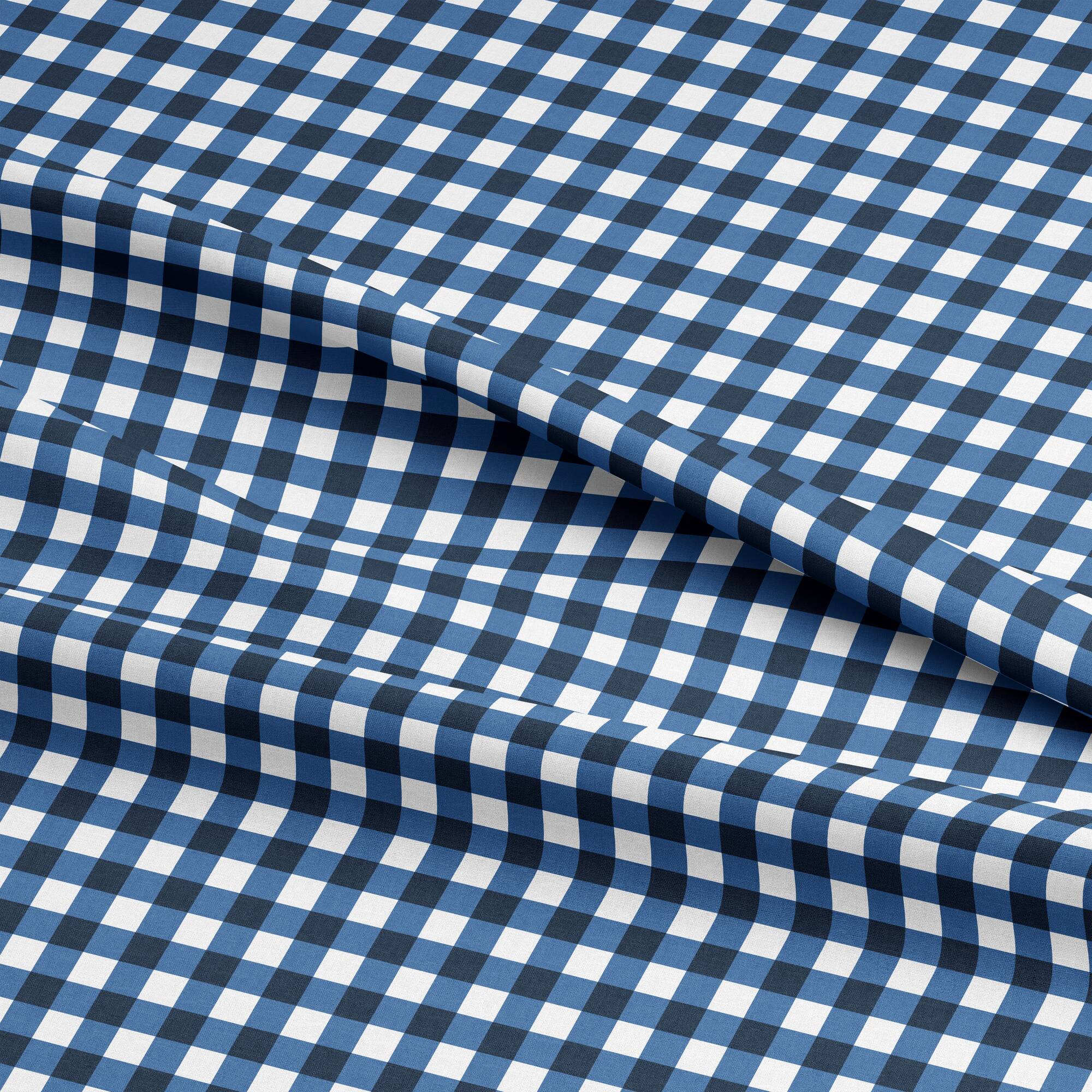 Gingham Print Craft Fabric